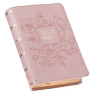 KJV Bible Compact LP Faux Leather, Pink