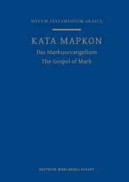 A Greek Scripture Journal for the Gospel of Mark