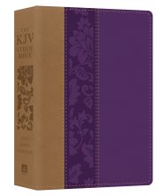 The KJV Study Bible - Large Print [violet Floret]