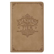 Devotional Standing Firm Faux Leather