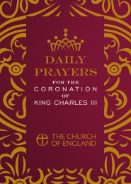 Daily Prayers for the Coronation of King Charles III pack of 10