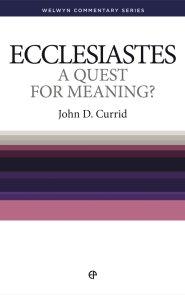 Ecclesiastes:  A Quest for Meaning ?