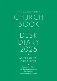 The Canterbury Church Book and Desk Diary 2025 A5 Personal Organiser Edition