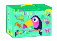 Touch And Feel Puzzle And Book Set - Jungle