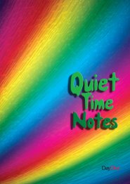 Quiet Time Notes Rainbow Cover Notebook