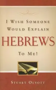 I Wish Someone Would Explain Hebrews To Me