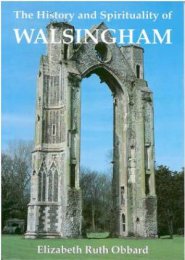 History and Spirituality of Walsingham