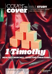 Cover to Cover Bible Study: 1 Timothy