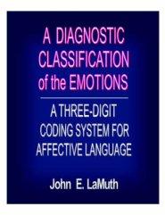 A Diagnostic Classification of the Emotions