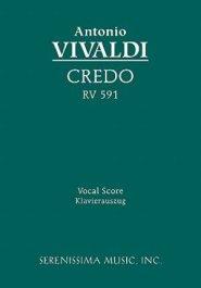 Credo, RV 591 - Vocal Score