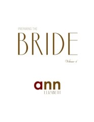 Preparing The Bride Volume 4 - Ann Elizabeth