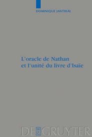 L'oracle de Nathan et l'unite du livre d'Isaie