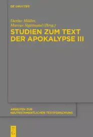 Studien Zum Text Der Apokalypse III