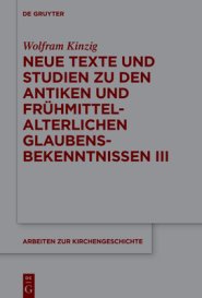 Neue Texte und Studien zu den antiken und fr