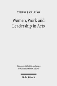 Women, Work and Leadership in Acts