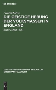 Die Geistige Hebung Der Volksmassen In England