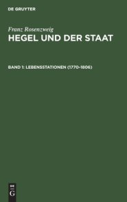 Lebensstationen (1770-1806)