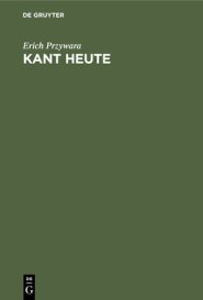 Kant Heute