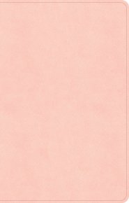 CSB Thinline Bible, Blush Pink SuedeSoft LeatherTouch