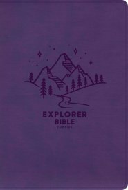 KJV Explorer Bible for Kids, Purple LeatherTouch