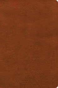 CSB Giant Print Reference Bible, Digital Study Edition, Burnt Sienna LeatherTouch