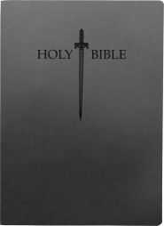 KJVER Sword Holy Bible, Large Print, Black, Indexed