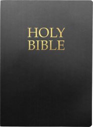 KJVER Holy Bible, Large Print, Black Ultrasoft