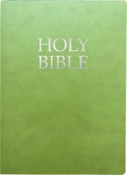 KJVER Holy Bible, Large Print, Olive Ultrasoft