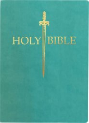 KJV Sword Bible, Large Print, Coastal Blue Ultrasoft: (Red Letter, Teal, 1611 Version)