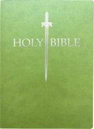 KJV Sword Bible, Large Print, Olive Ultrasoft: (Red Letter, Green, 1611 Version)