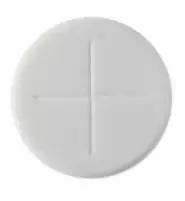 Pack of 50 Priest Communion Wafers 2.75" Single Cross, Sealed Edge, White