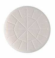 Pack of 25 Celebration Host Communion Wafers 5.75" - White, Sealed Edge