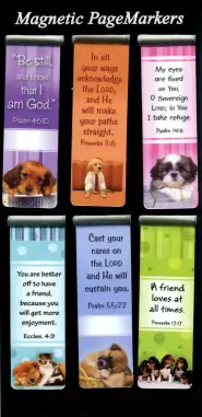 A Friend Loves Magnetic Page Markers - Pack of 6