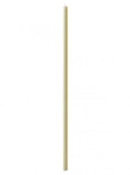 24" x 1" Church Candles with Beeswax - Pack of 12