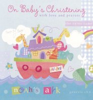 On Baby's Christening - Single Card