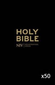 NIV Anglicised Gift and Award Bible - Pack of 50