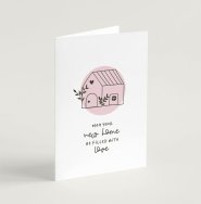 May Your New Home (Scandi Home) - Greeting Card