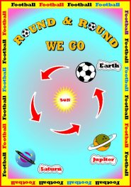 50 x Round & Round We Go Football Tracts