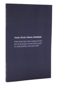 NKJV Bible Journal - Jonah, Micah, Nahum, Habakkuk