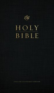 ESV Church Bible, Large Print (Hardcover, Black)