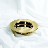 Brass Stacking Bread Plate