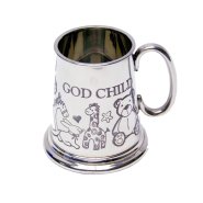 Baby Mug - Pewter God Child - Gift Boxed