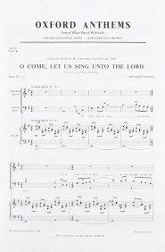 O Come, Let Us Sing Unto the Lord: Vocal Score