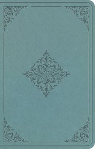 ESV Premium Gift Bible (TruTone, Paris Sky, Fleur-de-lis Design)