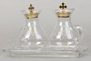 Gilt Finish Cruet Set