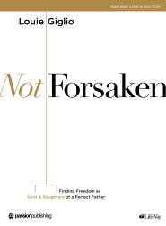 Not Forsaken 6-Session Bible Study Book