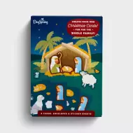 Dayspring Nativity Sticker Cards Box of 8 For Children 081983782671 | Eden