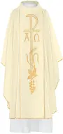 Cream Chasuble (Length 129cm x Width 150cm)