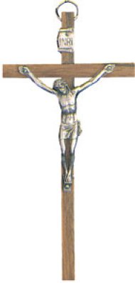 5" Wood Crucifix