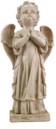 24" Praying Angel Resin Grave Statue